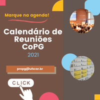 Calendário de Reuniões CoPG 2021
