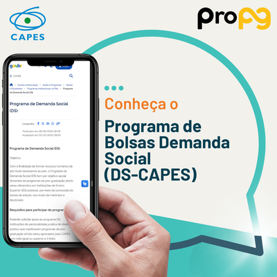 Informações sobre Bolsa de Demanda Social - CAPES