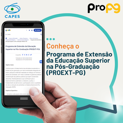 Programa de Extensão da Educação Superior na Pós-Graduação (PROEXT-PG)