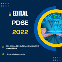 CAPES publica Edital nº 10/2022 - Programa de Doutorado Sanduíche no Exterior (PDSE)