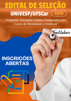 UFSCar abre seleção para Programa de Formação Didático-Pedagógica UNIVESP/UFSCar